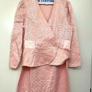 Pretty girl’s skirt and suit jacket set. New with no tags. Great for Easter.